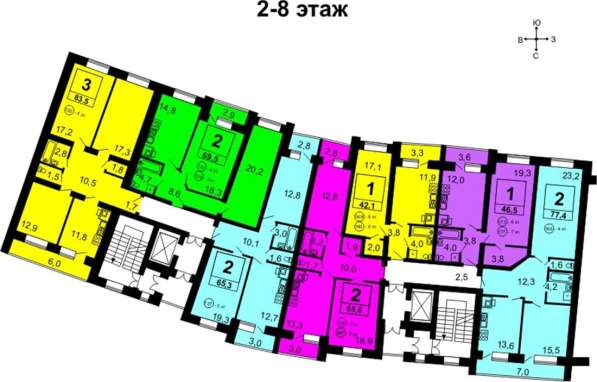 Продам однокомнатную квартиру в Тверь.Этаж 7.Дом кирпичный.Есть Балкон. в Твери фото 23