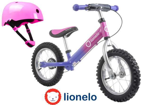 Беговел детский Lionelo Dex Plus со шлемом безопасности