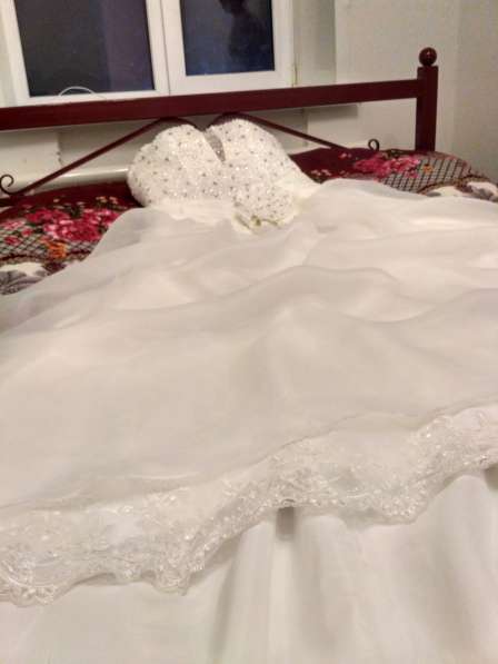 Свадебное платье (новое) в Таганроге фото 5