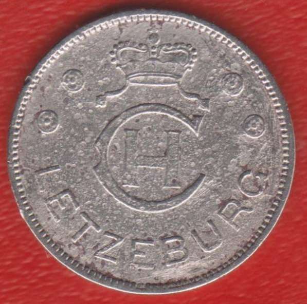 Люксембург 1 франк 1939 г в Орле