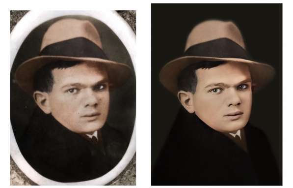 Реставрация фотографий, ретушь и колоризация в Москве фото 21