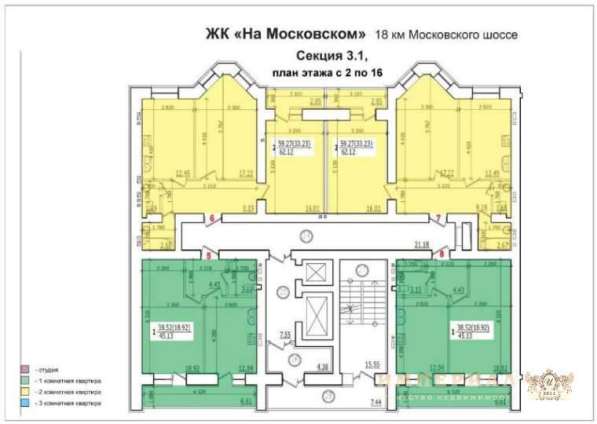 Продам однокомнатную квартиру в г.Самара.Жилая площадь 45,13 кв.м.Этаж 12.Дом кирпичный. в Самаре