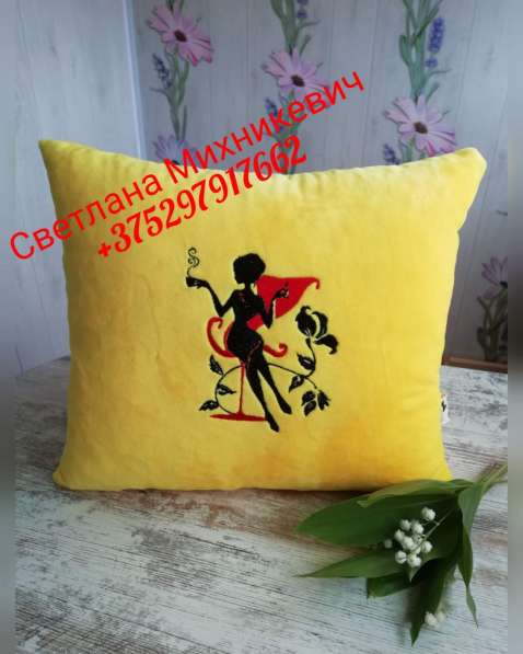 Машинная вышивка в фото 23