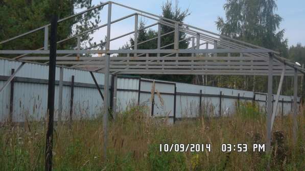 Участок в заборе+бытовка, электричество, водопрово в Киржаче фото 7