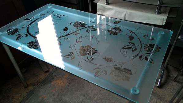 Художественная пескоструйная обработка стекла в Набережных Челнах фото 3