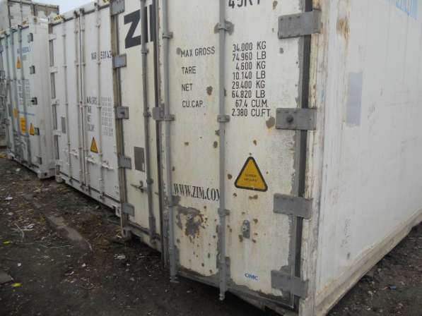 Рефрижераторные контейнеры 20,40 футов в Москве фото 3