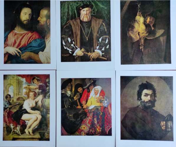 Папки-альбомы с репродукциями работ европейских художников в фото 5