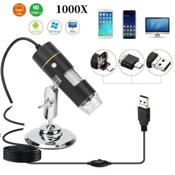 USB 1000 крат Микроскоп USB 2мп цифровой 1000 крат НОВЫЙ
