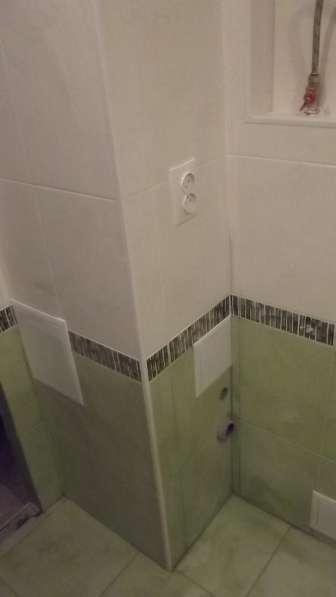 Ванная комната и туалет в частном доме в Омске фото 9