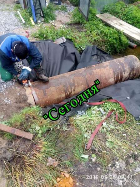 Земельные работы, канализация в Санкт-Петербурге фото 5