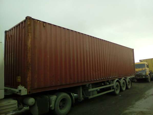 Доставка контейнеров 40 и 20 футов в Москве фото 3