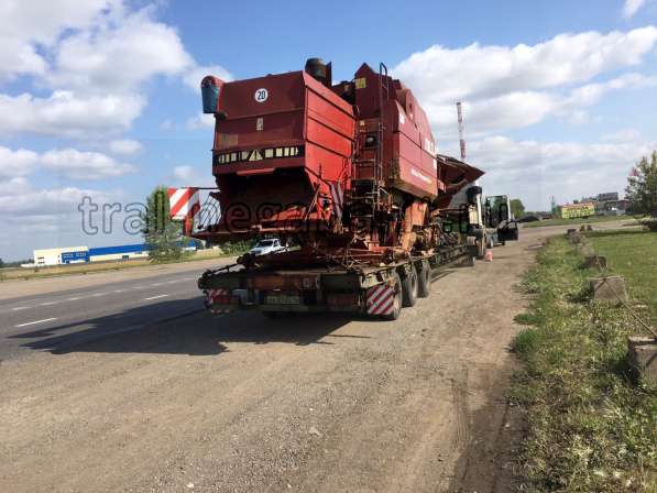 Перевозка тралом нефтяного оборудования в Омске фото 7