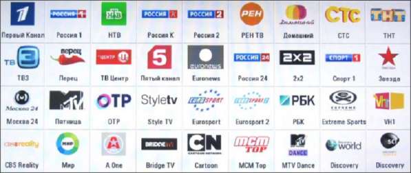 Телевидение на русском, украинском