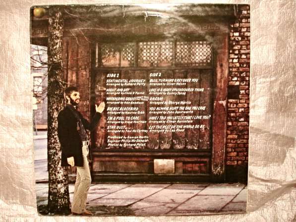 Пластинка виниловая Ringo Starr ‎– Sentimental Journey(UK) в Санкт-Петербурге фото 3
