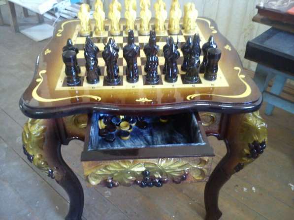 Шахматный стол с фигурами в Домодедове фото 3