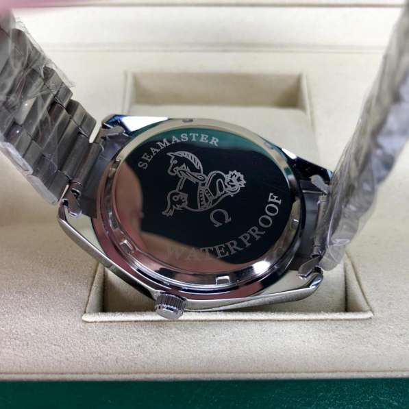 Мужские часы OMEGA Aqua Terra (черные) в Челябинске фото 4