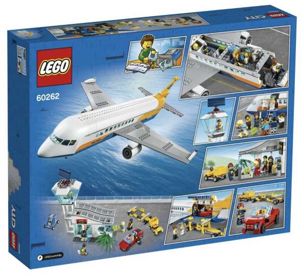 LEGO City Airport 60262 Пассажирский самолёт в Москве фото 3