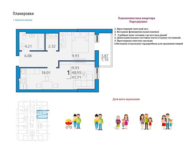 Продам Евродвушку в Димитровграде