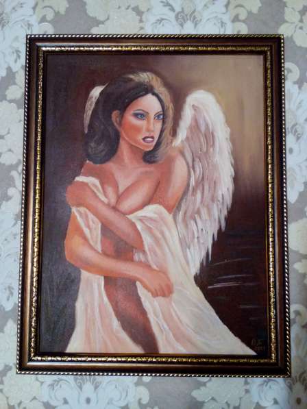 Картина Ангел (живопись масло) в Москве фото 7