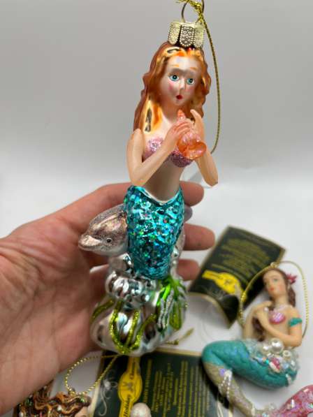 Елочные новые игрушки русалочка в Ростове-на-Дону фото 3