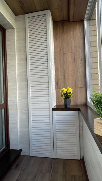 Обшивка балкона, Остекление, Балкон под ключ в Набережных Челнах фото 11