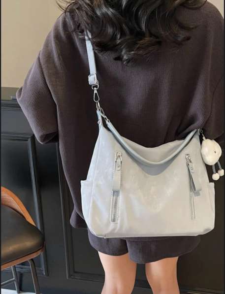 СУМКА ЗАМШЕВАЯ ЖЕНСКАЯ ХОБО в Санкт-Петербурге фото 3