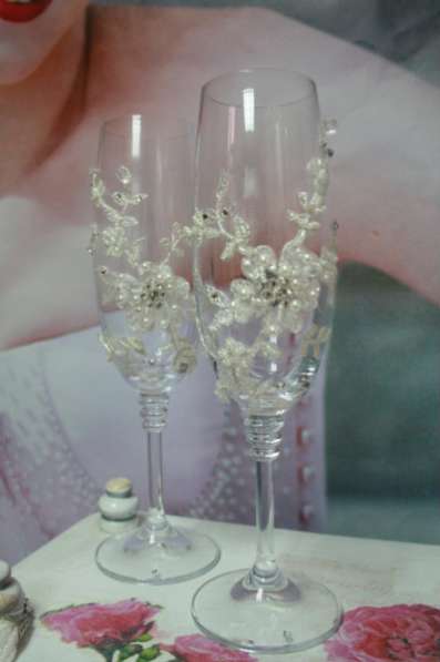 свадебные бокалы в Челябинске фото 3