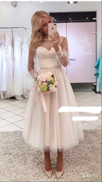 Платье свадебное, выпускное