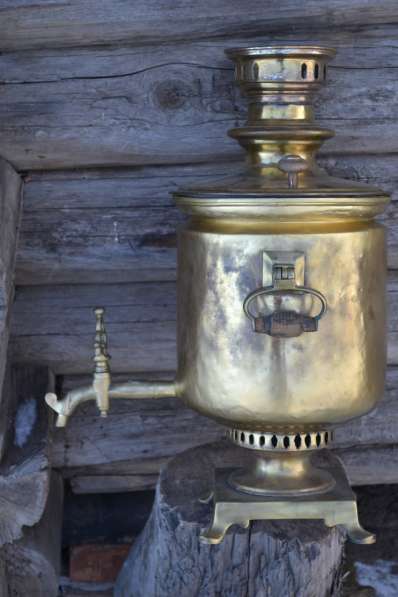 Самовар царский Печать Колокол Шапка Мономаха с № 13967 золо в Чебоксарах фото 5