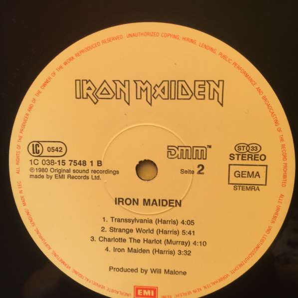 Iron Maiden 1980\ LP в Санкт-Петербурге фото 3