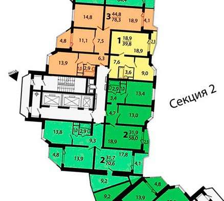 Продам трехкомнатную квартиру в Красногорске. Жилая площадь 80,20 кв.м. Дом панельный. Есть балкон. в Красногорске