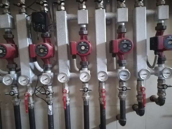 Монтаж систем отопления и водоснабжения в Клине фото 10