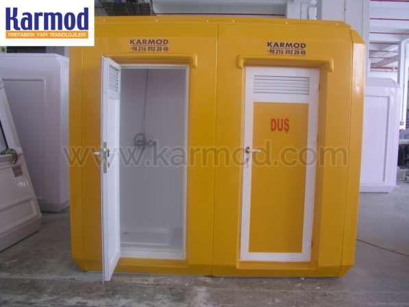 Модульные туалеты и душевые Кармод в фото 5