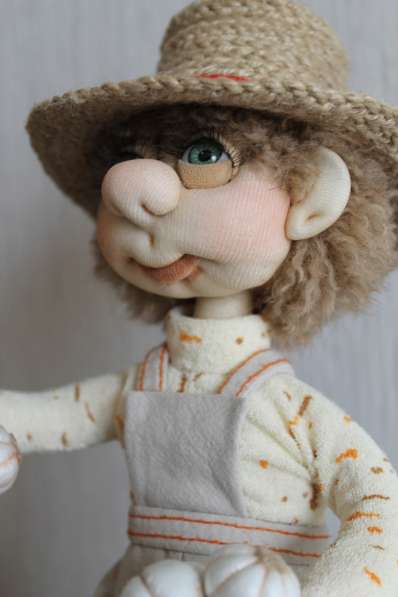 Кукла-оберег Домовенок Проша высота 28см цена 1800+доставка в Челябинске фото 5