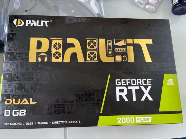 Видеокарта palit Geforce RTX 2060 super Dual