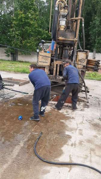 Ремонт и очистка скважин на воду в Московской области в Домодедове фото 3