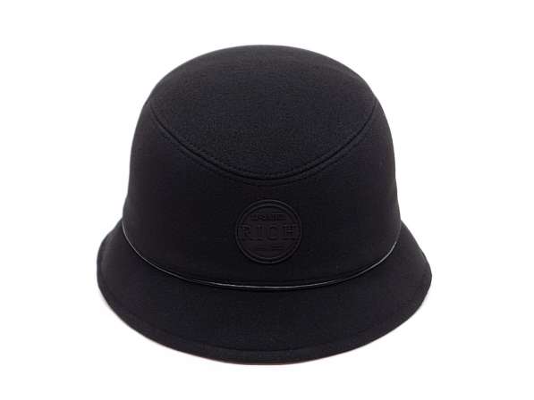Шляпа панама мужская шерстяная LF Rich (черный) в Москве фото 7