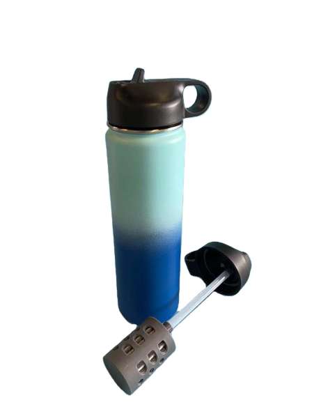 Antibacterial portable water filter stainless steel bottle в 