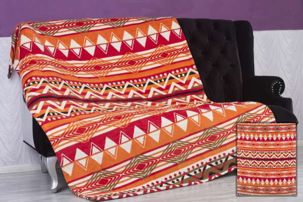 Пледы хлопок-акрил в Новосибирске фото 6