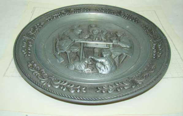 Тарелка декоративная (P153) в Москве фото 5