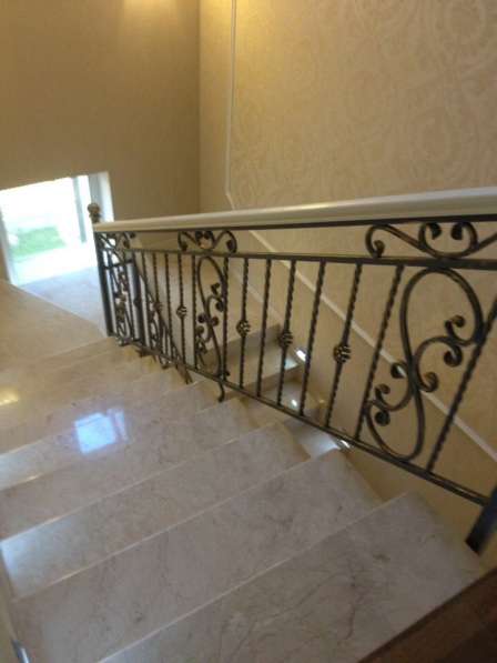 Кованые перила в Москве фото 15
