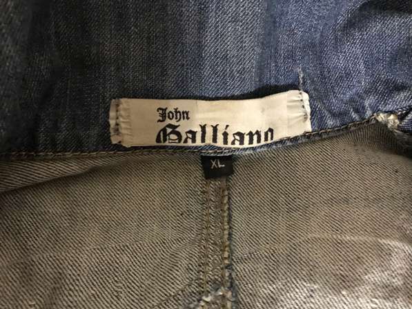 Куртка джинсовая john galliano