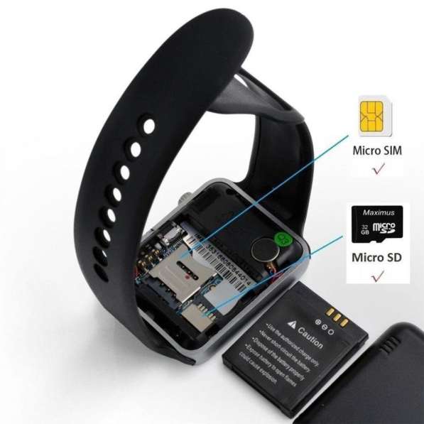 Умные Смарт Часы Smart Watch A1 - SIM карта - Новые - ! в фото 4