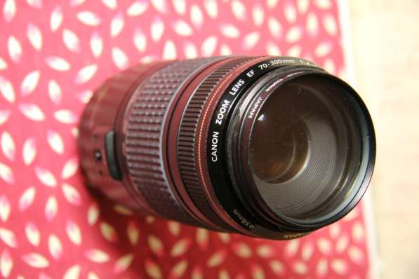 Продам фотообъектив Canon EF 70-300 mm f/4-5.6 IS USM в Воронеже фото 4