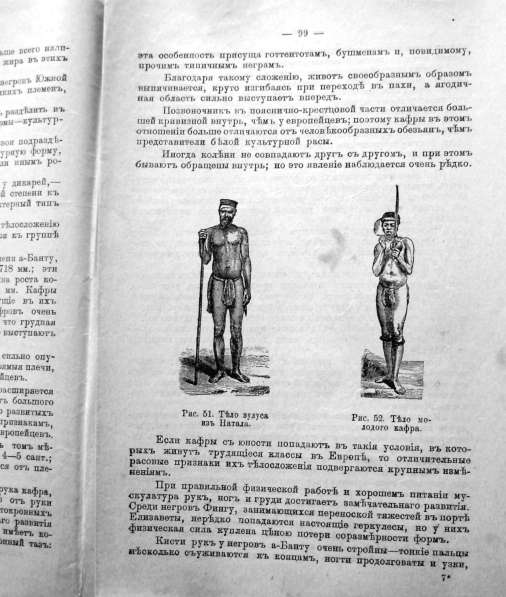 Раритет. Ранке Физические различия человеческих рас 1902 год в Москве фото 3