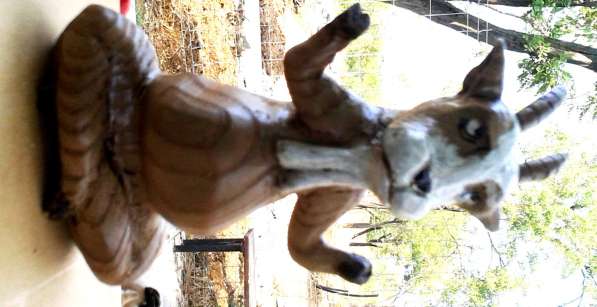 Стилизованная фигурка козла в Севастополе