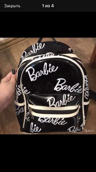 Рюкзак женский Barbie чёрный