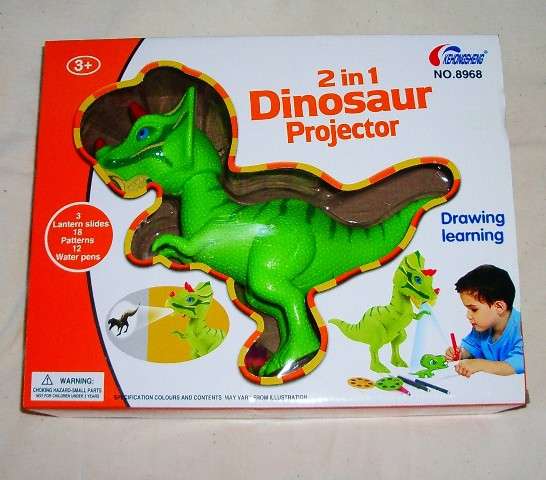 Проектор Динозаврик 3 в 1 учимся рисовать