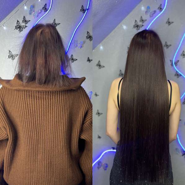 Наращивание волос в Чите фото 3