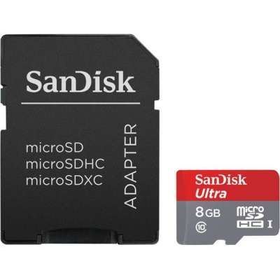 Карта памяти Sandisk Ultra microSDHC Cla